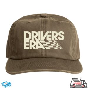 Drivers Era Store Merch Walnut Classic Logo Slide Back Cap