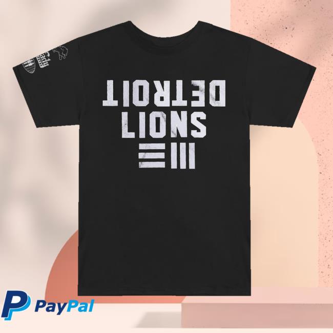 Shadyrecords Shop Merch Detroit Lions X Shady Records X Jw Iii W3m Reflective Ink T-Shirt Shadyrecords Shop Merch Detroit Lions X Shady Records X Jw Iii W3m Reflective Ink T-Shirt