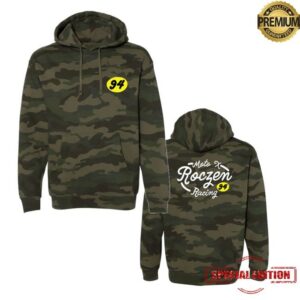 Ken Roczen Merch Store Roczen Moto X Garage Camo Hoodie