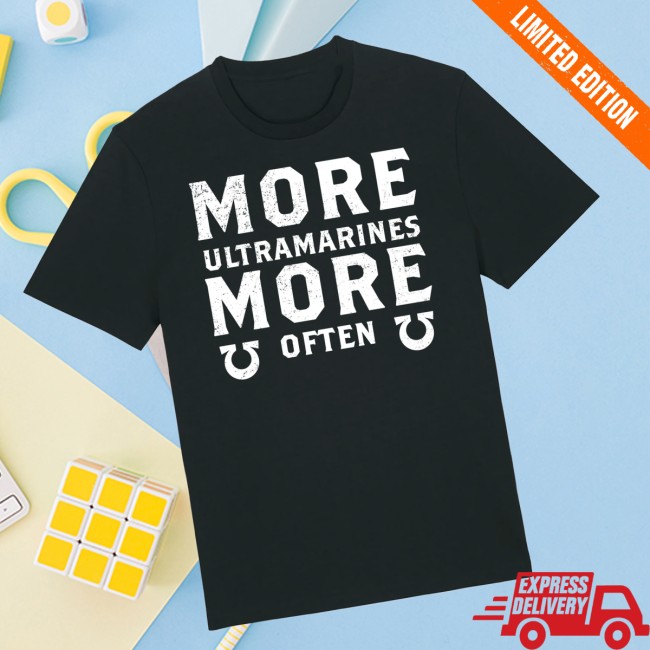Warhammer Store Merch Ultramarines ‘Protest’ More Ultramarines More Often T Shirt Warhammer Store Merch Ultramarines ‘Protest’ More Ultramarines More Often T Shirt
