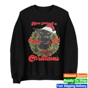 Tufcat Store Merch Merry Larry Christmas Sweatshirt