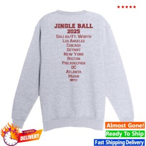 Iheart Online Store Merch Jingle Ball 25 Property Of Crewneck