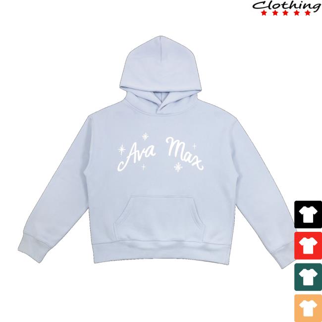 Ava Max Shop Merch Ava Logo Hoodie Ava Max Shop Merch Ava Logo Hoodie