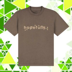 Loyle Carner Merch Store Hopefully Brown Overdye T-Shirt