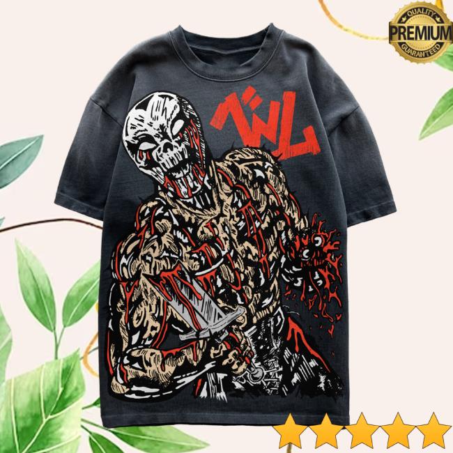 Warren Lotas Merch Store Broken Sword T-Shirt Sunfaded Black Warren Lotas Merch Store Broken Sword T-Shirt Sunfaded Black