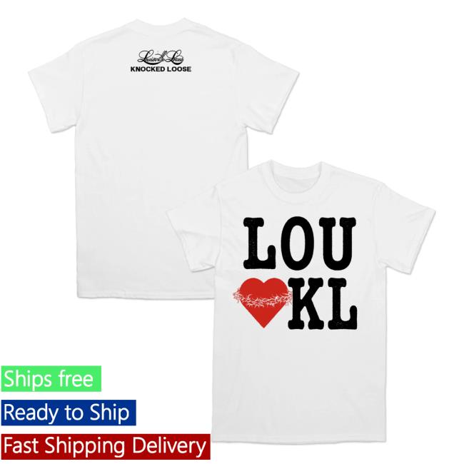 Knocked Loose Merch Store Shop Knocked Loose I Heart Kl Tee Knocked Loose Merch Store Shop Knocked Loose I Heart Kl Tee