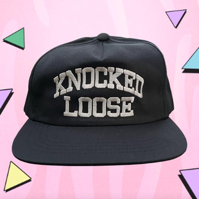 Knocked Loose Merch Store Shop Knocked Loose Varsity Arch Snapback Knocked Loose Merch Store Shop Knocked Loose Varsity Arch Snapback