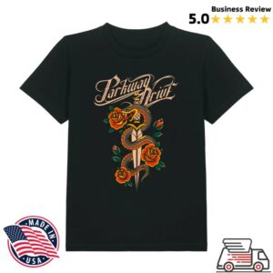 Parkway Drive Store Merch Snake & Dagger Kids T-Shirt