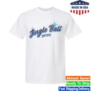 Iheart Merch Store Jingle Ball 25 Airbrush T-Shirt