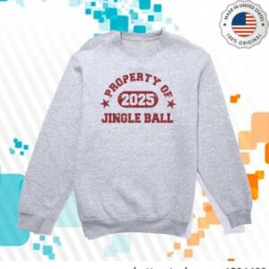 Iheart Merch Store Jingle Ball 25 Property Of Crewneck