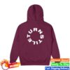 kenny Turnstile Merch Store Turnstile Never Enough Stage Maroon Hoodiea