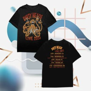 Dirty Heads Store Merch Live 2025 Tour Tee