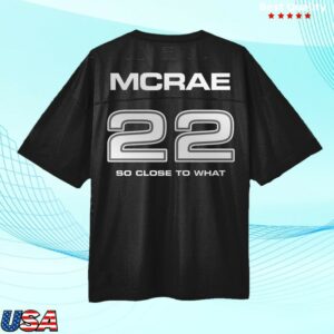 Tatemcrae Store Merch T8 Black Jersey