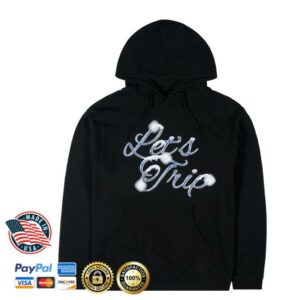 Let’s Trip Merch Store Snowy Chrome Hoodie