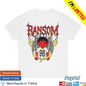 Ransom Store Merch Devil Boy White Tee