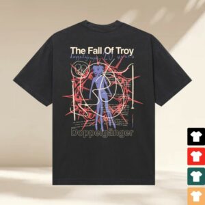 Merchnow Store Merch The Fall Of Troy Grunge Black T-Shirt
