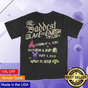 The Lost Bros Store Merch Shop Saddest Place On Earth Tour Tee