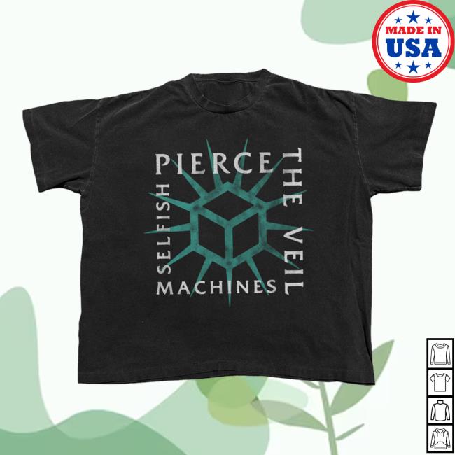 Pierce The Veil Merch Store Selfish Machines Boxed In Tee Pierce The Veil Merch Store Selfish Machines Boxed In Tee