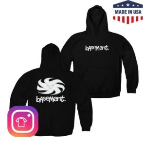 Basementisaband Merch Store Basement Spiral Hoodie