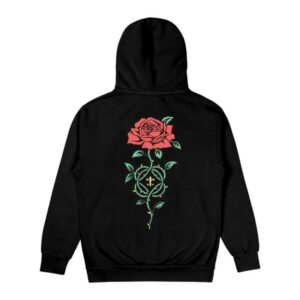 Deafheaven Store Merch Rose Hoodie
