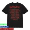 kenny deafheaven store merch fall 2025 tour tee