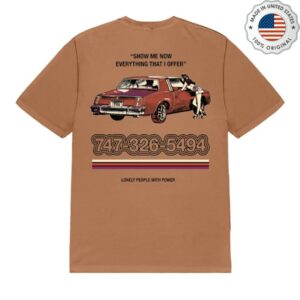 Deafheaven Store Merch Automotive Brown Tee