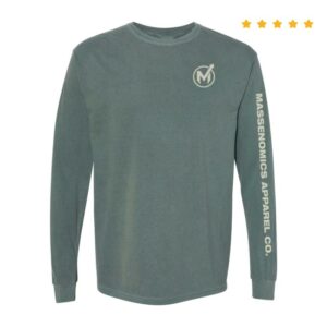 Massenomics Store Merch Apparel Co. Long Sleeve Tee