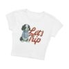 Let's Trip Merch Store Puppy Baby Crop Tee 1 kenny Lets Trip Merch Store Puppy Baby Crop Teea