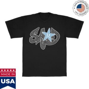 Sad Boyz Merch Store Sad Boyz Cheetah Black Tee