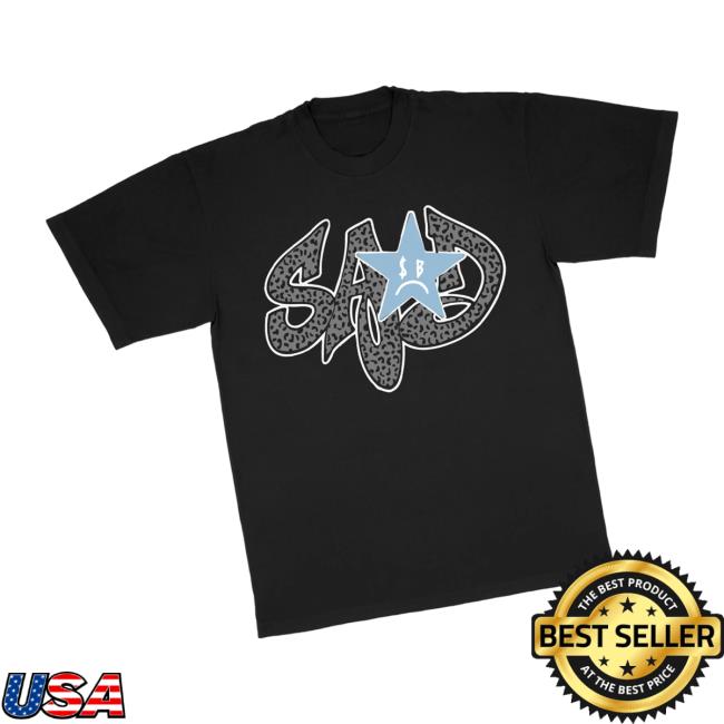 Sad Boyz Merch Store Sad Boyz Cheetah Black Tee Sad Boyz Merch Store Sad Boyz Cheetah Black Tee