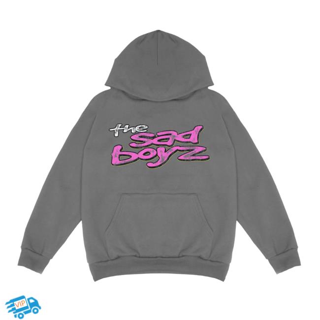 Sad Boyz Merch Store The Sad Boyz Pullover Hoodie Grey Sad Boyz Merch Store The Sad Boyz Pullover Hoodie Grey