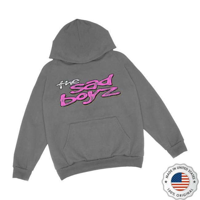 Sad Boyz Merch Store The Sad Boyz Pullover Hoodie Grey Sad Boyz Merch Store The Sad Boyz Pullover Hoodie Grey
