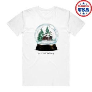 The Front Bottoms Merch Store Snowglobe White T-Shirt
