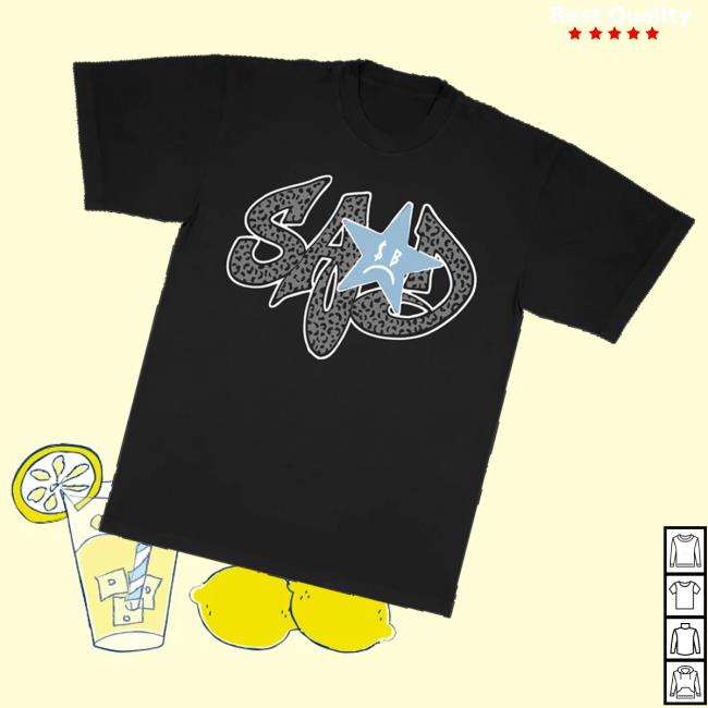 Sad Boyz Merch Store Sad Boyz Cheetah Black Tee Sad Boyz Merch Store Sad Boyz Cheetah Black Tee