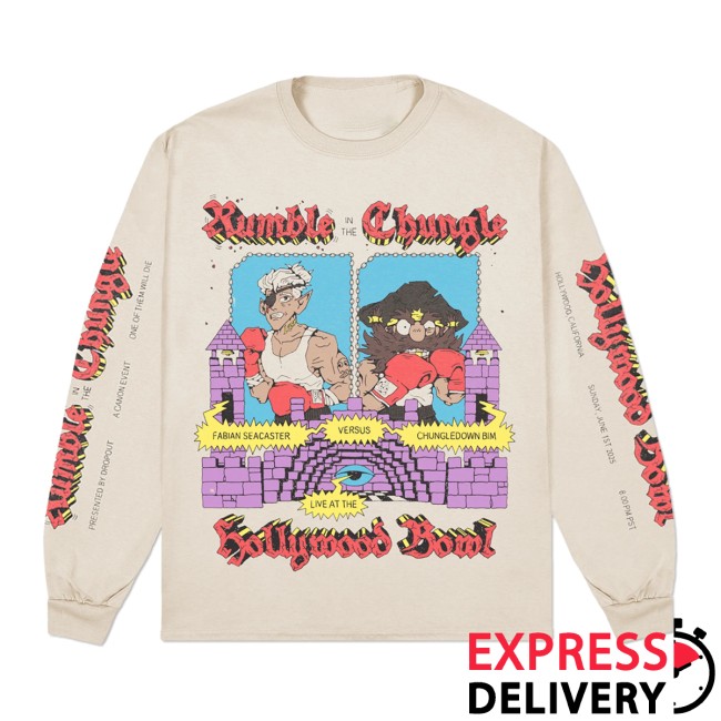 Dropout Store Merch Rumble In The Chungle Long Sleeve Dropout Store Merch Rumble In The Chungle Long Sleeve