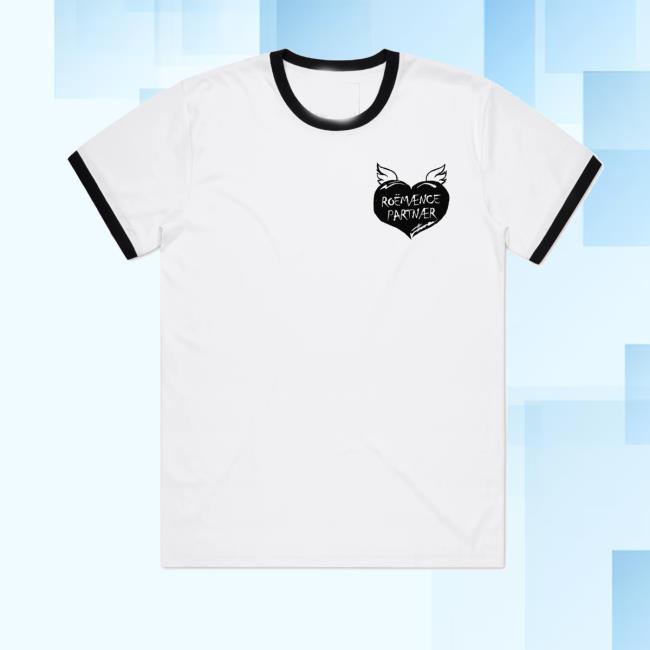 Dropout Store Merch Romance Partner Live Show Branded Ringer T-Shirt Dropout Store Merch Romance Partner Live Show Branded Ringer T-Shirt
