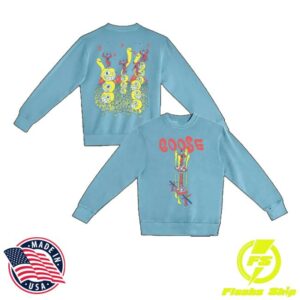 Goose The Band Merch Store Smiley Heads Crewneck