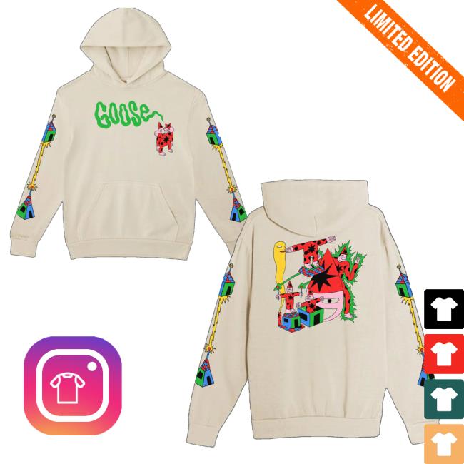 Goose The Band Merch Store Four Headed Pullover Hoodie Goose The Band Merch Store Four Headed Pullover Hoodie