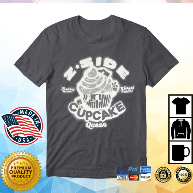 Laurenzside Store Merch Cupcake Queen Vintage Black Tee Laurenzside Store Merch Cupcake Queen Vintage Black Tee