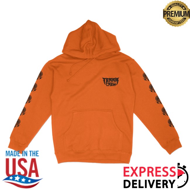 Terra Crew Store Merch Terra Trip Safety Orange Midweight Hoodie Terra Crew Store Merch Terra Trip Safety Orange Midweight Hoodie