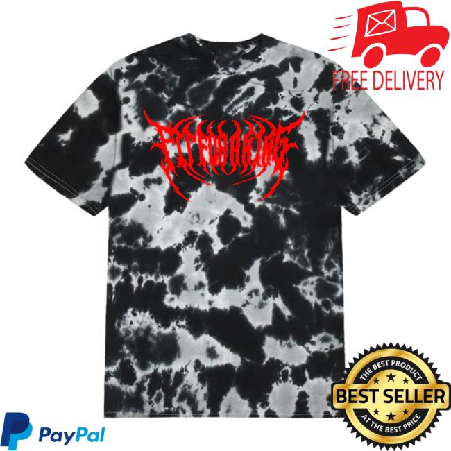 Fit For A King Merch Store Death Metal Black Dye T-Shirt Fit For A King Merch Store Death Metal Black Dye T-Shirt