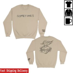 City And Colour Merch Store Sometimes Crewneck Sweatshirt