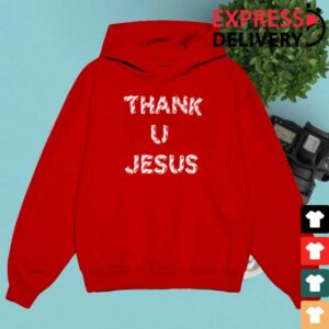 Daydrian Harding Store Merch Thank U Jesus Holiday Hoodie