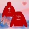 kenny Daydrian Harding Merch Store Thank U Jesus Holiday Hoodieaa