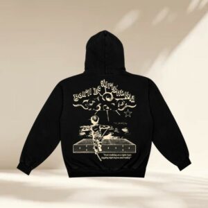 Alex Warren Store Merch You’ll Be Alright, Kid Black Zip-Up Hoodie