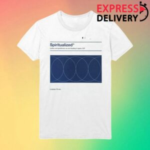 Spiritualized Store Merch Ladies & Gentleman White Tee