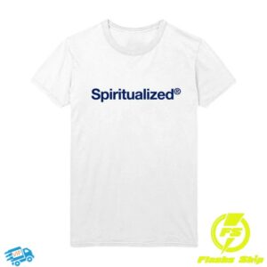 Spiritualized Store Merch Classic Logo White Tee