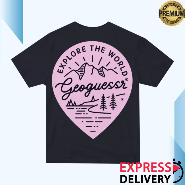 Geoguessr Store Merch Explore The World T-Shirt Geoguessr Store Merch Explore The World T-Shirt