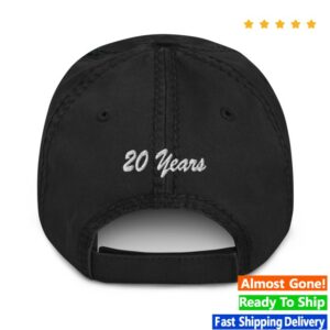 Shop Chris Brown Store Merch Chris Brown Self Titled Anniversary Distressed Dad Hat