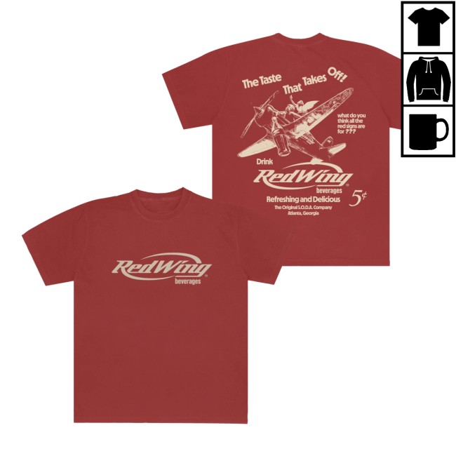 Kenny Mason Store Merch Kenny Mason Red Wing Tee Kenny Mason Store Merch Kenny Mason Red Wing Tee